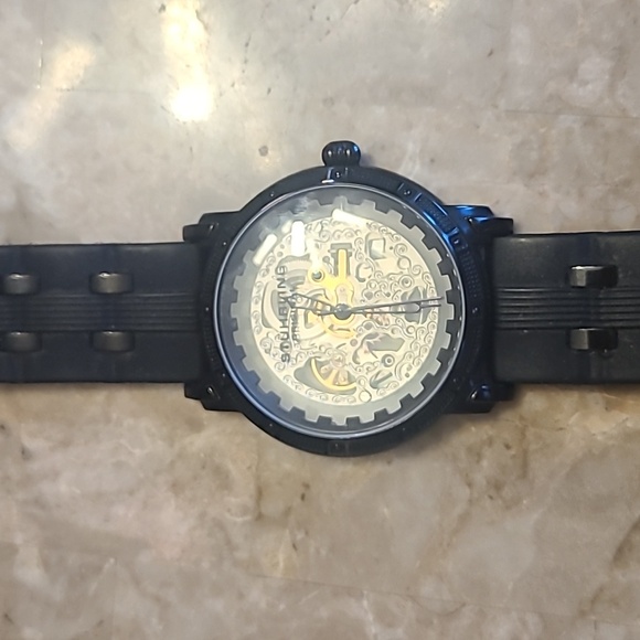 Stuhrling Original Mens Watch Black. Automatic No original Box - Picture 2 of 10